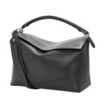 LOEWE LARGE PUZZLE BAG IN SHINY CALFSKIN
