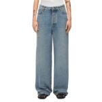LOEWE HIGH WAISTED JEANS IN DENIM