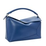 LOEWE LARGE PUZZLE BAG IN SHINY CALFSKIN