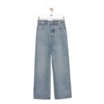 LOEWE HIGH WAISTED JEANS IN DENIM