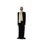 MAGDA BUTRYM SLEEVELESS HIGH NECK KNIT TOP IN CREAM