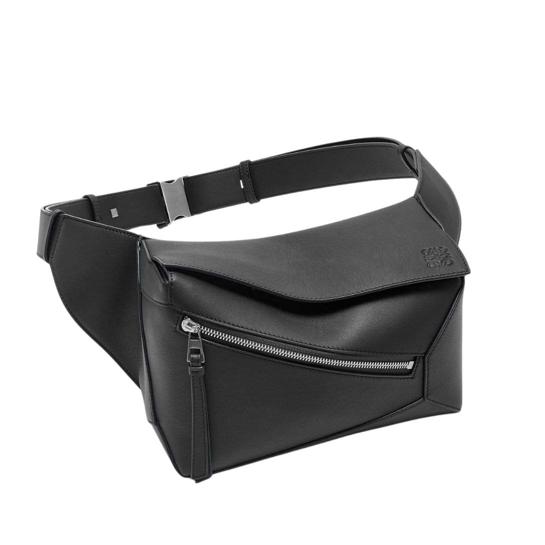 LOEWE SMALL PUZZLE BUMBAG IN CLASSIC CALFSKIN 1 LOEWE SMALL LOEWE SMALL PUZZLE BUMBAG IN CLASSIC CALFSKIN