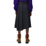 LOEWE ASYMMETRIC SKIRTS IN WOOL