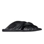 GIVENCHY TWIST FLAT MULES IN LEATHER