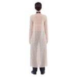 MARINE SERRE MOONOGRAM REGENERATED FLOCKED MESH TUNIC