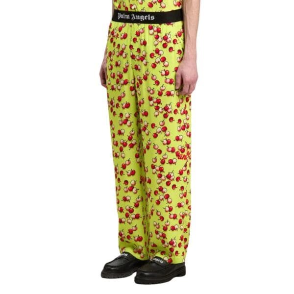 PALM ANGELS CHERRIES PAJAMA PANTS