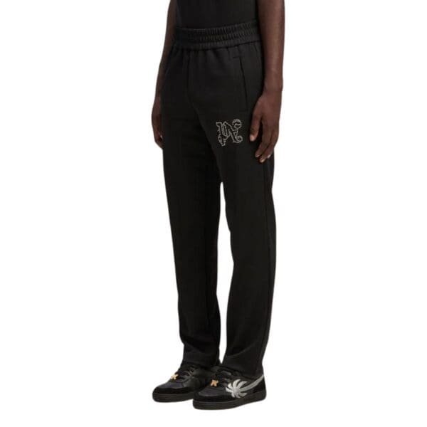PALM ANGELS MILANO STUD TRACK PANTS