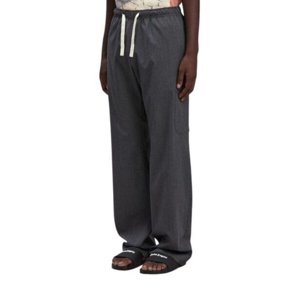 PALM ANGELS MONOGRAM LOOSE PANTS