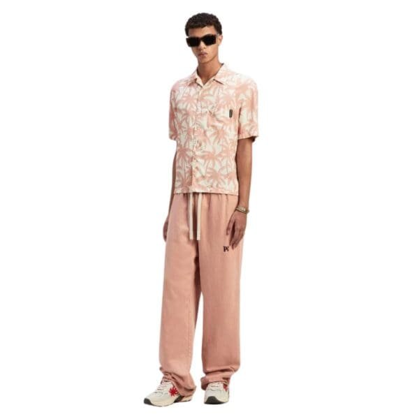 PALM ANGELS MONOGRAM TRAVEL PANTS