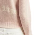 PALM ANGELS CURVED LOGO SWEATER