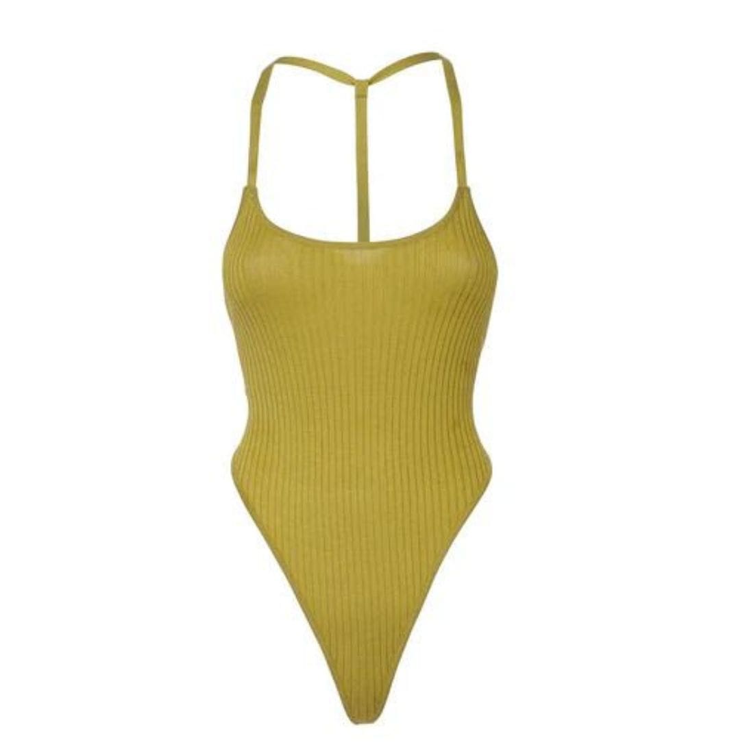 DODO BAR OR TALIEE V KNIT BODYSUIT