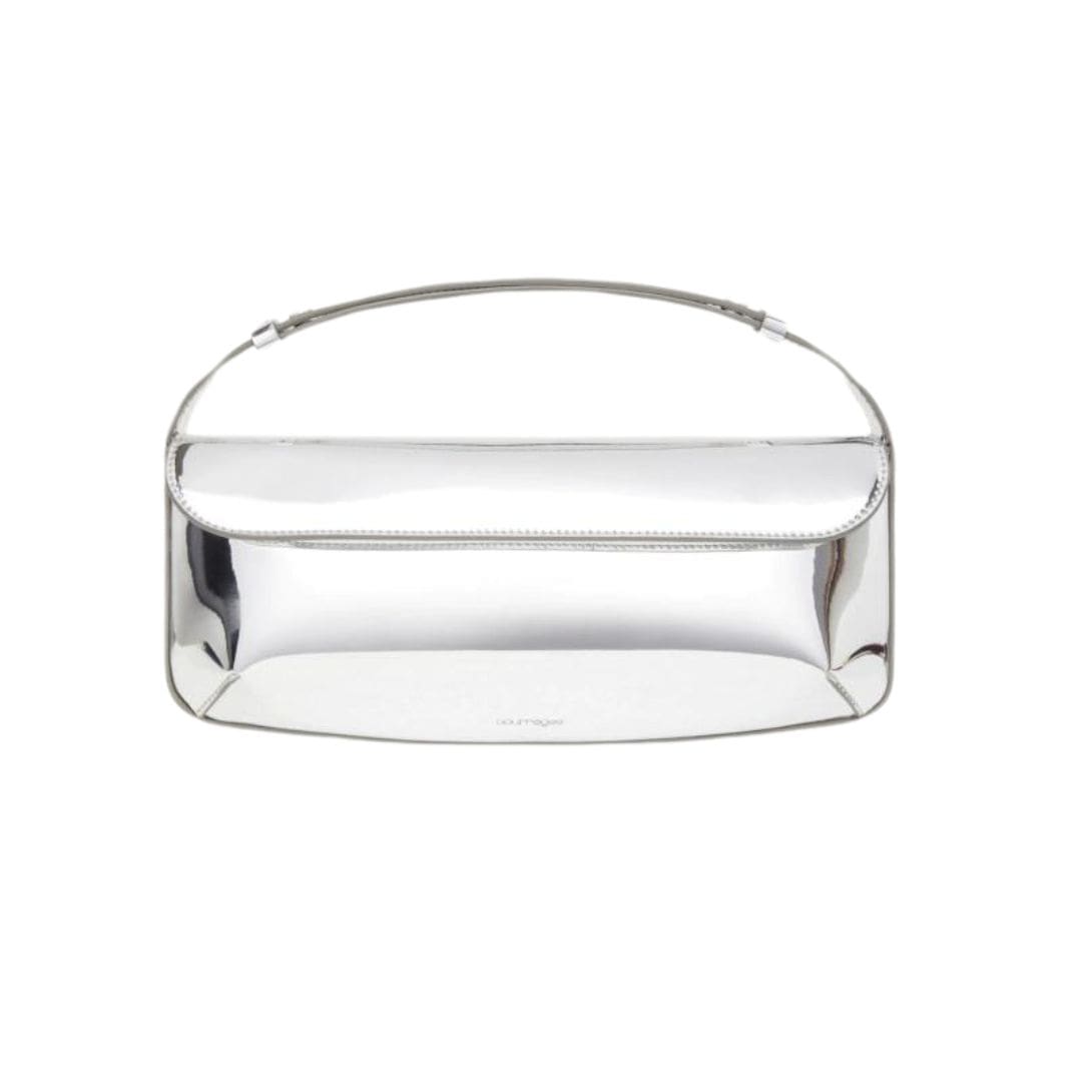 COURREGES SLEEK MIRROR BAGUETTE BAG