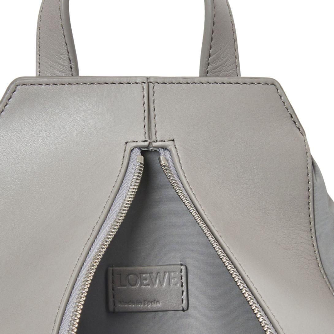 LOEWE SMALL CONVERTIBLE BACKPACK IN NYLON AND CALFSKIN