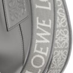 LOEWE SMALL CUBI CROSSBODY BAG IN SUPPLE SMOOTH CALFSKIN AND JACQUARD