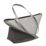 LOEWE XL PUZZLE FOLD TOTE BAG IN SHINY CALFSKIN