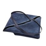 LOEWE XL FOLD TOTE BAG IN SUEDE CALFSKIN