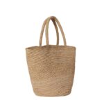 THE ROW EMILIE BAG IN RAFFIA