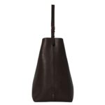 THE ROW LARGE NS SHOULDER BAG IN LEATHER