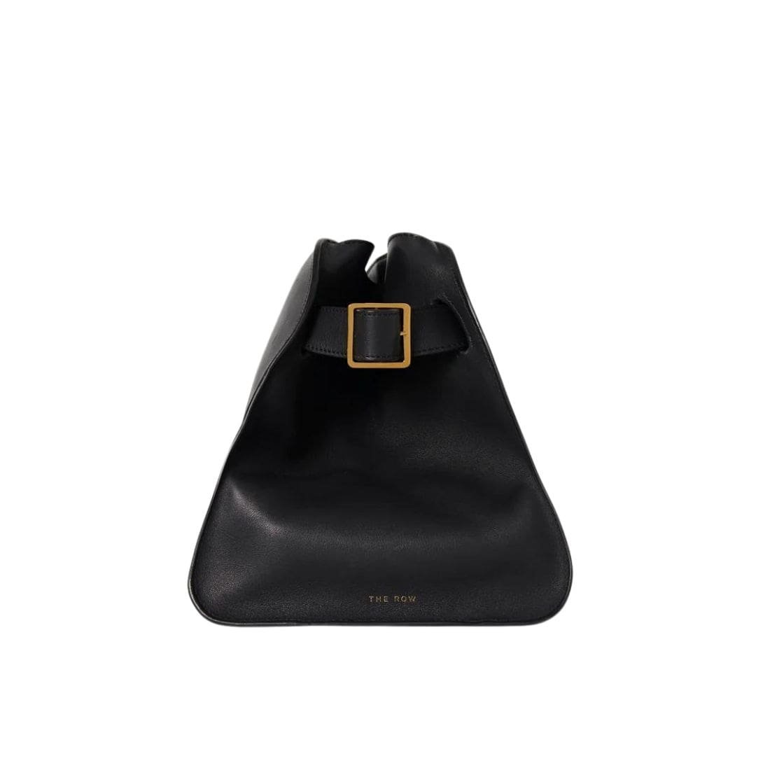 THE ROW MARGAUX EW CLUTCH IN LEATHER