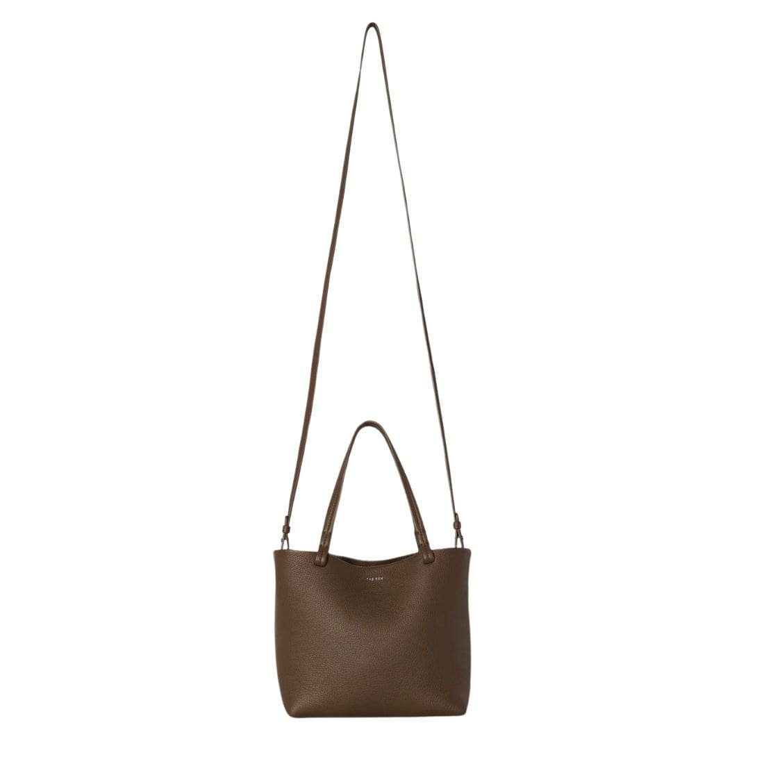 THE ROW SMALL PARK TOTE BAG IN LEATHER
