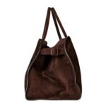 THE ROW SOFT MARGAUX 15 BAG IN SUEDE