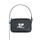 COURREGES SLIM LEATHER CAMERA BAG