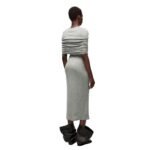 LOEWE CAPE TUBE DRESS IN CASHMERE
