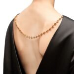 LOEWE CHAIN DRESS IN TECHNICAL SATIN