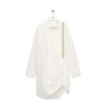 LOEWE CHAIN SHIRT DRESS IN COTTON