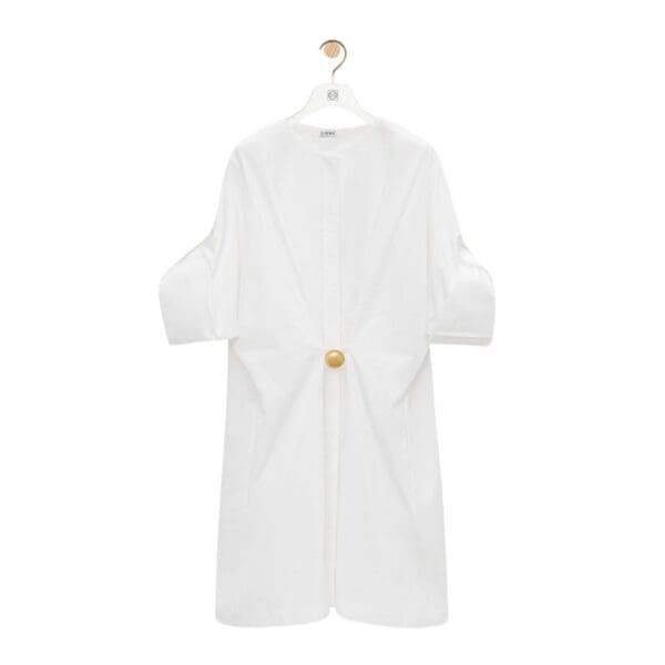 LOEWE PEBBLE DRESS IN COTTON