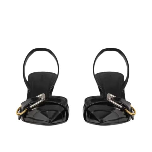 GIVENCHY VOYO SLINGBACKS IN LEATHER