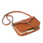 JOSEPH DUCLOS DIANE LEATHER MESSENGER BAG