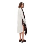 LOEWE TUNIC DRESS IN CRINKLED HABOTAI AND COTTON