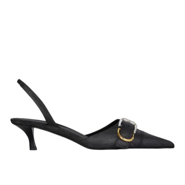 GIVENCHY VOYO SLINGBACKS IN LEATHER