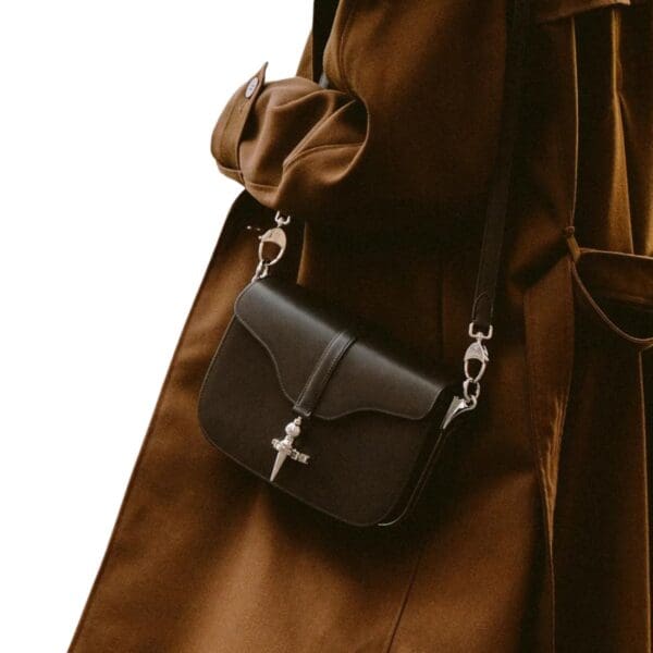 JOSEPH DUCLOS DIANE LEATHER MESSENGER BAG