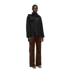 LOEWE LONG PARKA WITH HOOD IN COTTON