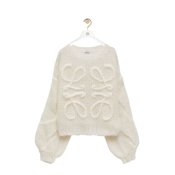 LOEWE ANAGRAM MOHAIR SWEATER