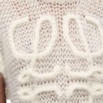 LOEWE ANAGRAM MOHAIR VEST