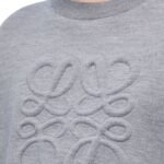 LOEWE ANAGRAM SWEATER IN WOOL
