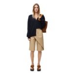 LOEWE ASYMMETRIC CASHMERE CARDIGAN