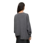 LOEWE ASYMMETRIC CASHMERE SWEATER