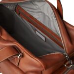 BRUNELLO CUCINELLI GRAINED CALFSKIN LEISURE BAG