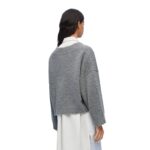 LOEWE CROPPED SWEATER IN WOOL BLEND