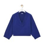 LOEWE CROPPED SWEATER IN WOOL BLEND