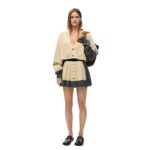 LOEWE CROPPED WOOL CARDIGAN