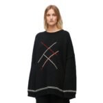 LOEWE DIAMOND PATTERNED IN WOOL AND APLACA