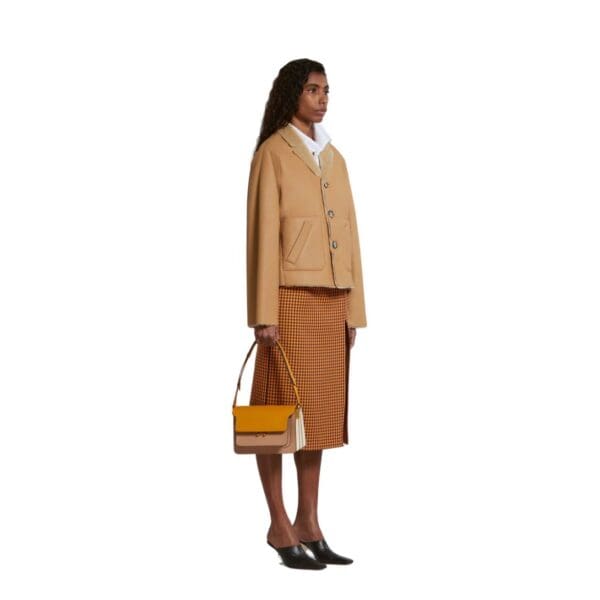 MARNI BEIGE REVERSIBLE SHEARLING JACKET