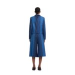MARNI BLUE DÉGRADÉ PINSTRIPE WOOL JACKET