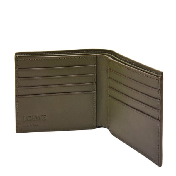 LOEWE BIFOLD WALLET IN CLASSIC TEXTURED CALFSKIN