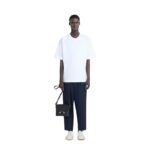 MARNI BLACK LEATHER TRUNKAROO MEDIUM SHOULDER BAG
